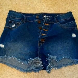 Jean shorts